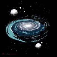 Space Nebula Kids T-Shirt thumb 4