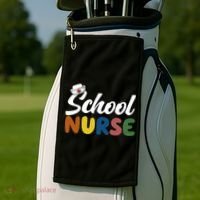 School Nurse Golf Towel thumb 2