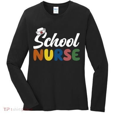 School Nurse Women's Long Sleeve Shirt