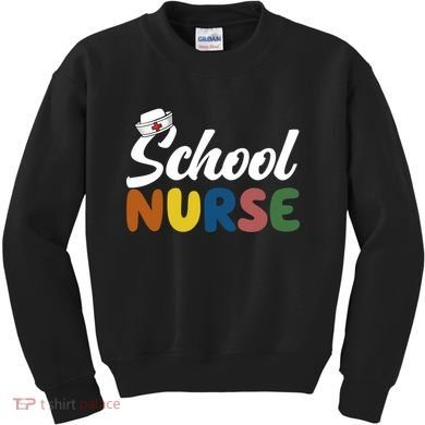 School Nurse Kids Sweatshirt