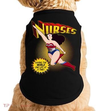Superhero Nurses Saving The World One Life At A Time Doggie Tank