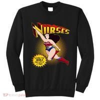 Superhero Nurses Saving The World One Life At A Time Sweatshirt thumb 0