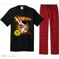 Superhero Nurses Saving The World One Life At A Time Pajama Set thumb 0