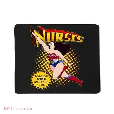 Superhero Nurses Saving The World One Life At A Time Mousepad