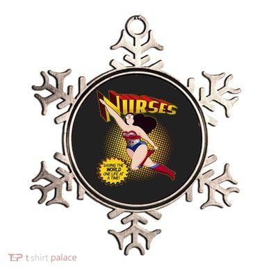 Superhero Nurses Saving The World One Life At A Time Ornament