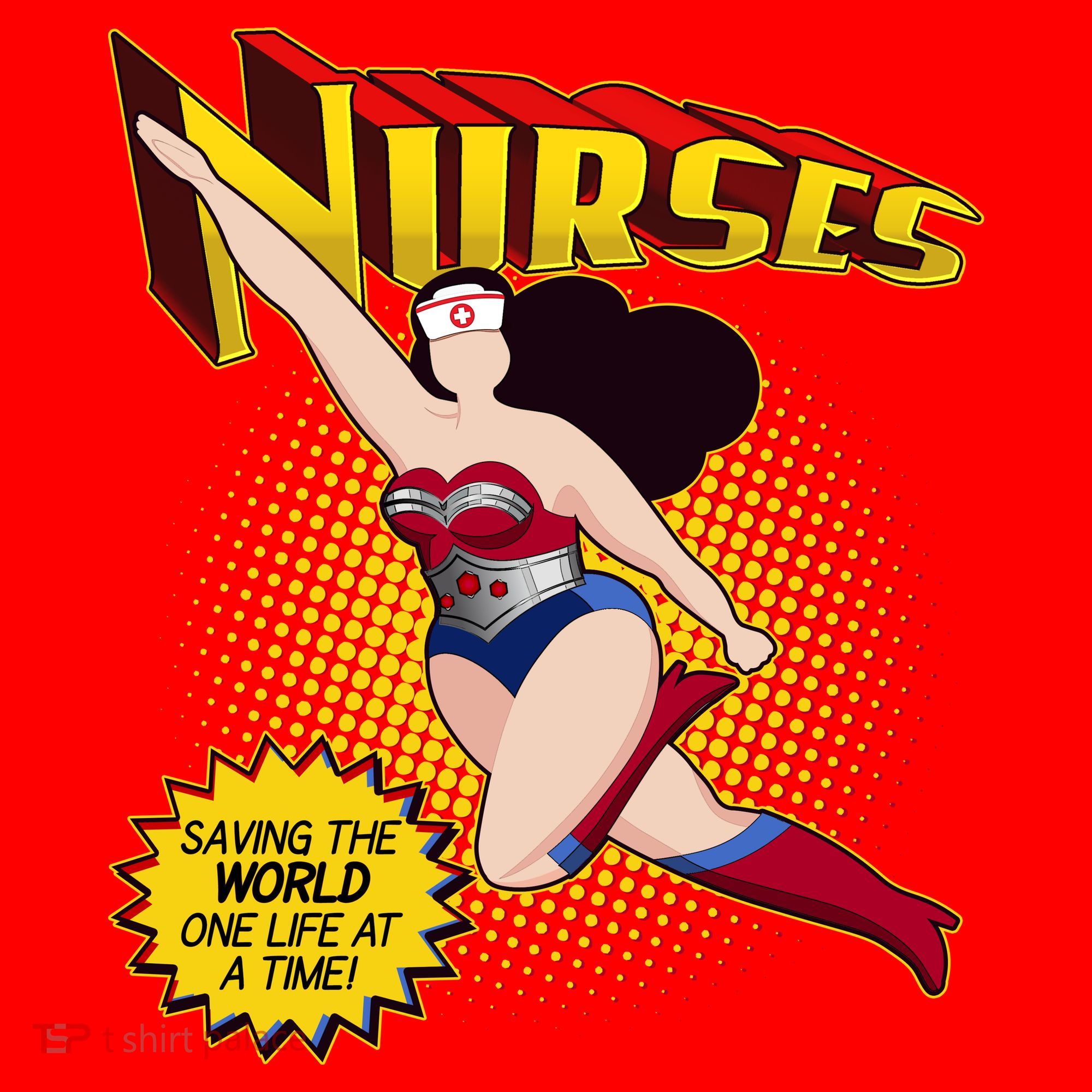 Superhero Nurses Saving The World One Life At A Time Santa Hat