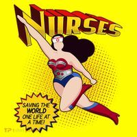 Superhero Nurses Saving The World One Life At A Time Long Sleeve Shirt thumb 2