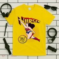 Superhero Nurses Saving The World One Life At A Time T-Shirt thumb 5