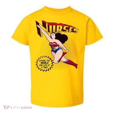 Superhero Nurses Saving The World One Life At A Time Toddler T-Shirt