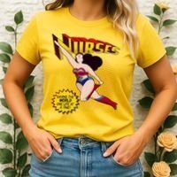 Superhero Nurses Saving The World One Life At A Time Women's T-Shirt thumb 2