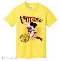 Superhero Nurses Saving The World One Life At A Time Kids T-Shirt thumb 0