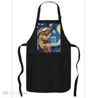 Starry Night Sloth Apron thumb 0