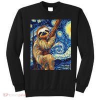 Starry Night Sloth Sweatshirt thumb 0