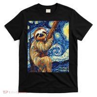 Starry Night Sloth T-Shirt thumb 0