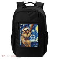 Starry Night Sloth Backpack thumb 0