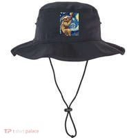 Starry Night Sloth Bucket Hat thumb 0