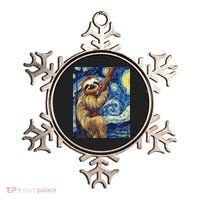 Starry Night Sloth Ornament thumb 0