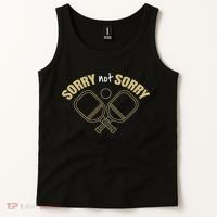 Sorry Not Sorry Pickleball Tank Top thumb 2