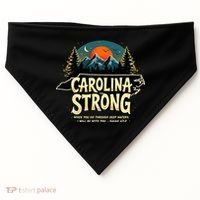 Strong Nc State Carolina Strong Support & Pray For Carolina USA-Made Doggie Bandana thumb 0