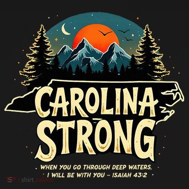 Strong Nc State Carolina Strong Support & Pray For Carolina Cooling Performance Crew T-Shirt