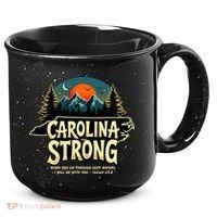 Strong Nc State Carolina Strong Support & Pray For Carolina 15oz Campfire Ceramic Mug thumb 0