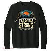 Strong Nc State Carolina Strong Support & Pray For Carolina V.I.T. Fleece Crew Sweatshirt thumb 0