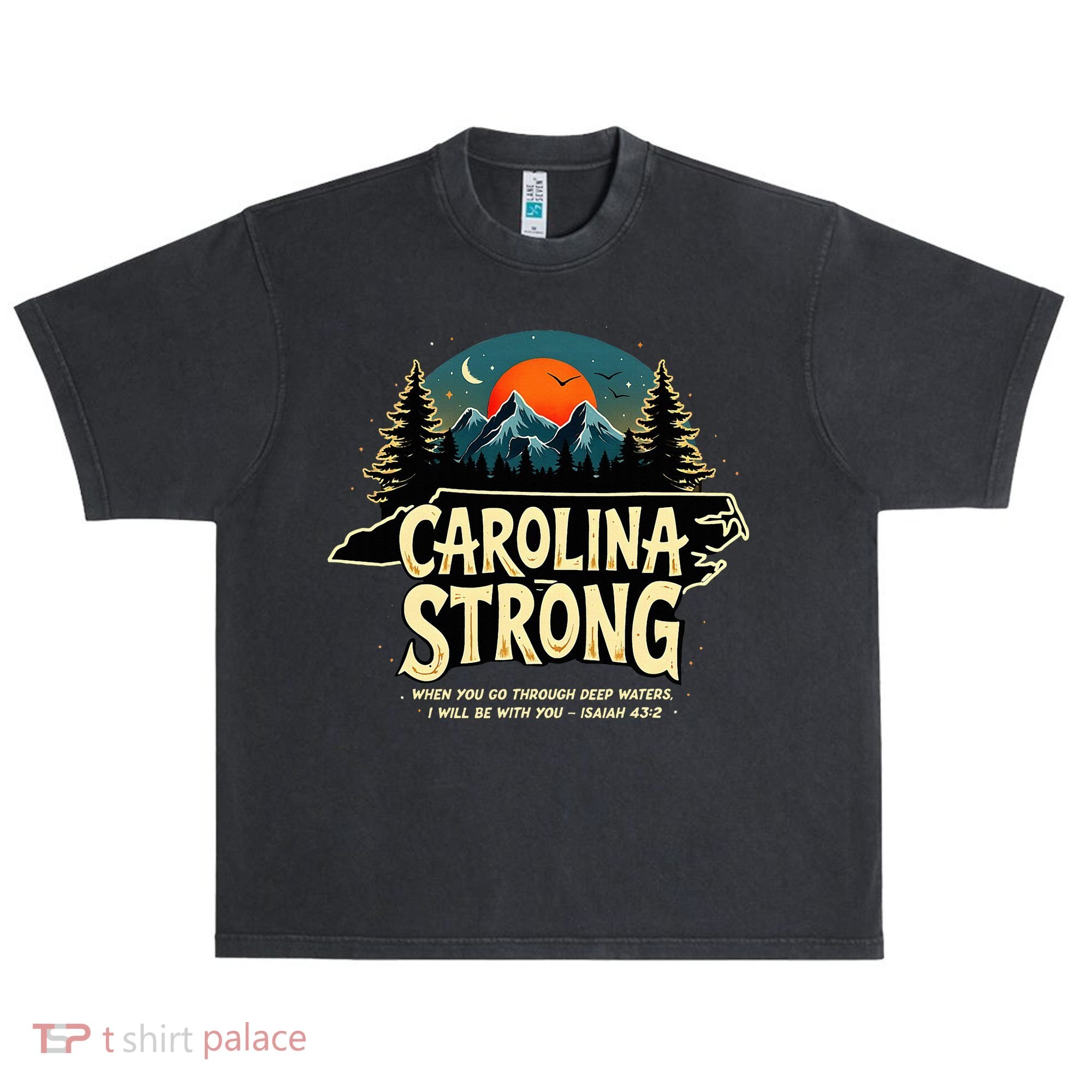 Strong Nc State Carolina Strong Support & Pray For Carolina Urban Oversized Heavyweight T-Shirt