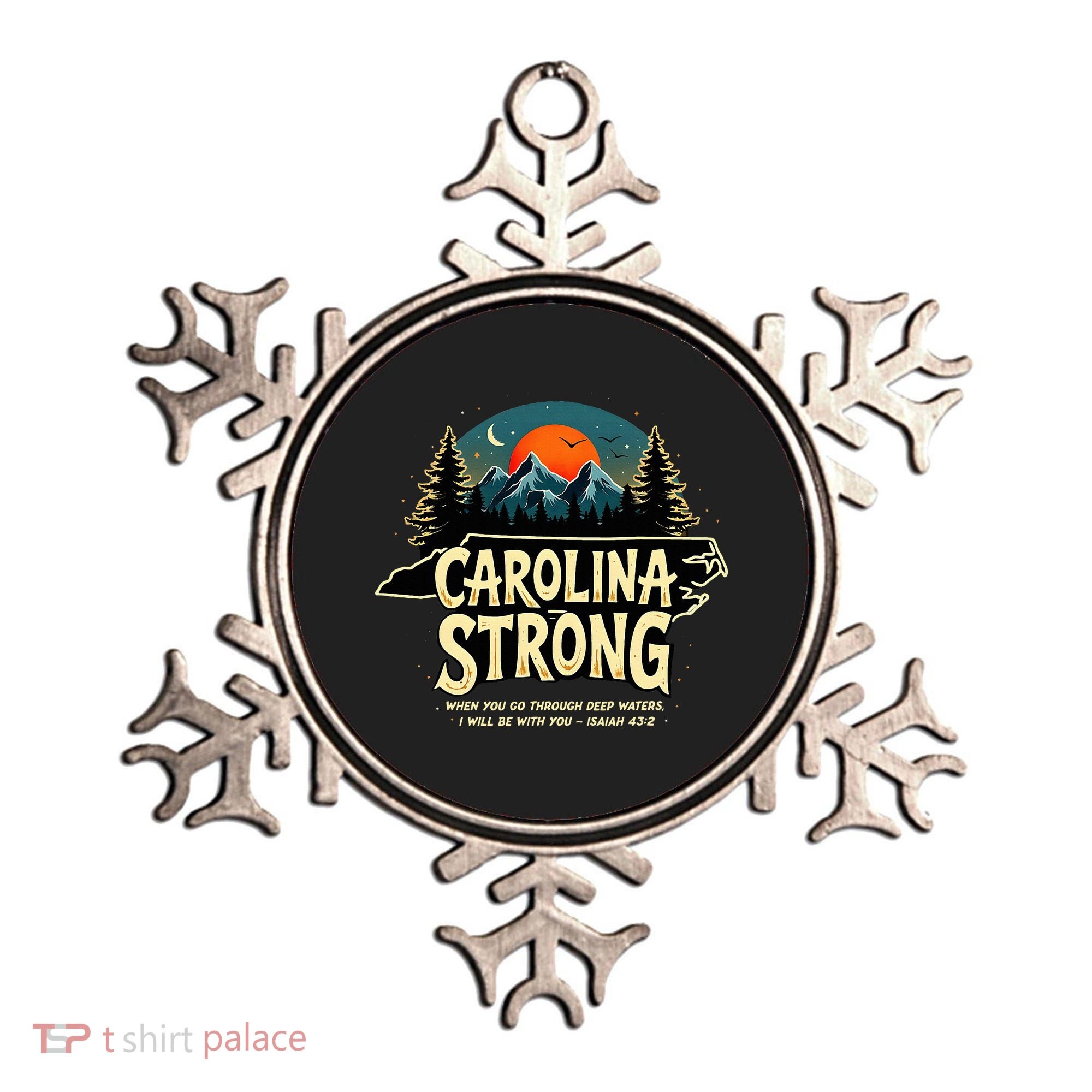 Strong Nc State Carolina Strong Support & Pray For Carolina Ornament