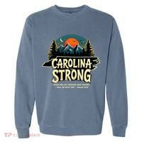 Strong Nc State Carolina Strong Support & Pray For Carolina Garment-Dyed Sweatshirt thumb 0