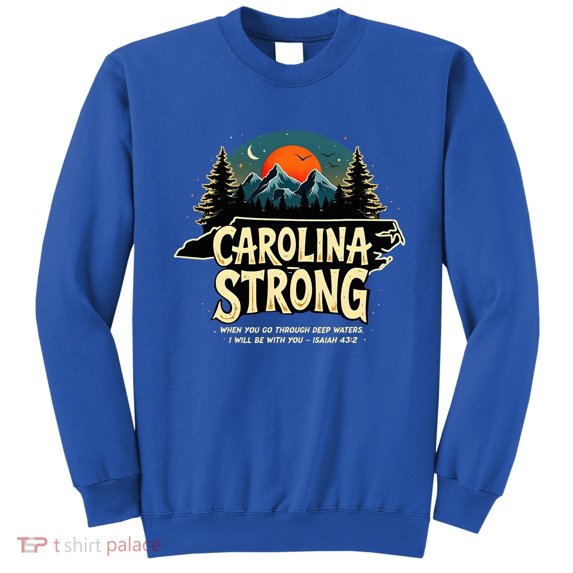 Strong Nc State Carolina Strong Support & Pray For Carolina Sweatshirt