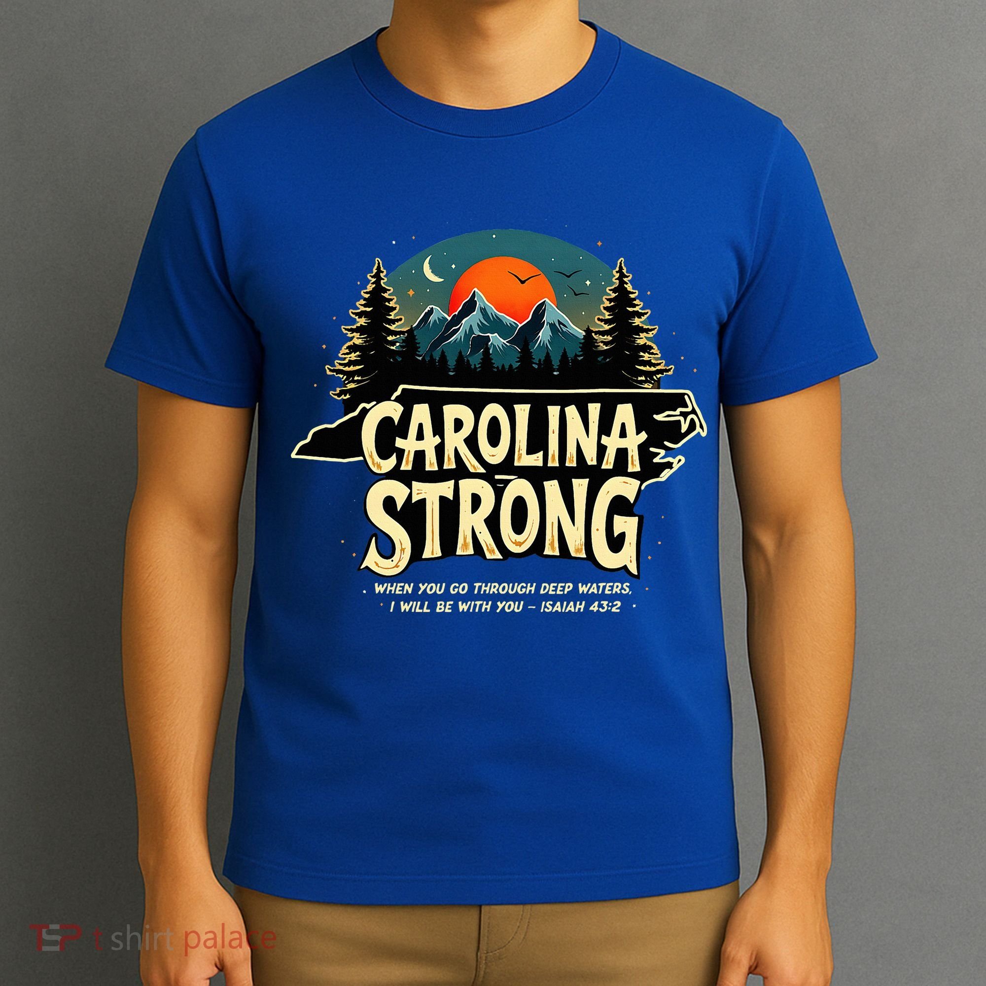 Strong Nc State Carolina Strong Support & Pray For Carolina T-Shirt