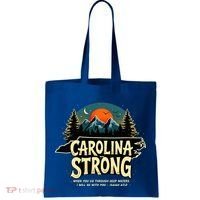 Strong Nc State Carolina Strong Support & Pray For Carolina Tote Bag thumb 0