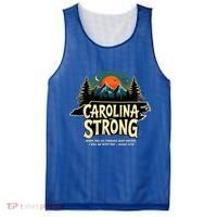 Strong Nc State Carolina Strong Support & Pray For Carolina Mesh Reversible Basketball Jersey Tank thumb 0