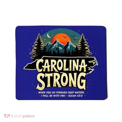 Strong Nc State Carolina Strong Support & Pray For Carolina Mousepad