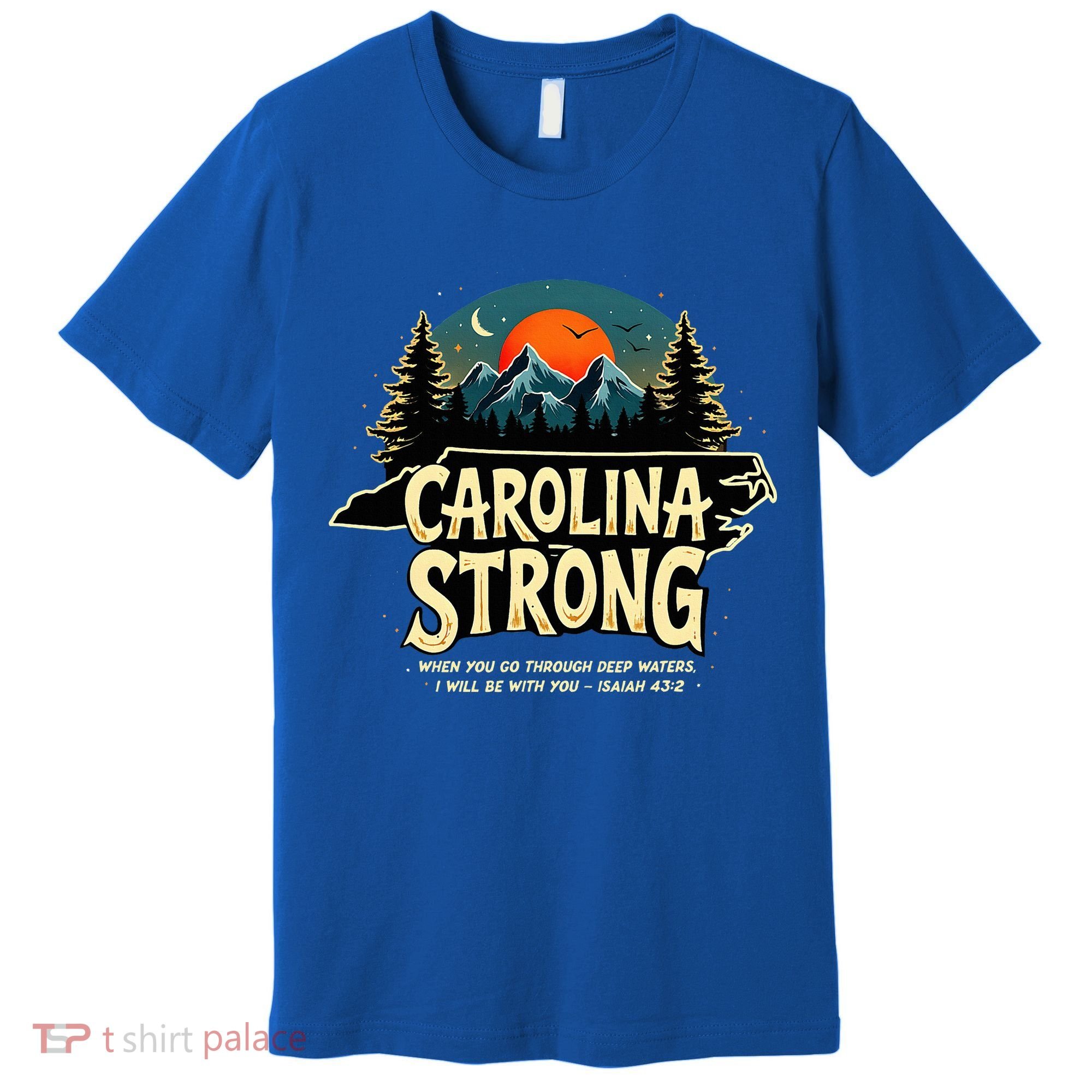 Strong Nc State Carolina Strong Support & Pray For Carolina Premium T-Shirt