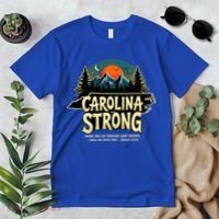 Strong Nc State Carolina Strong Support & Pray For Carolina Premium T-Shirt thumb 2