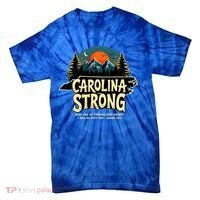 Strong Nc State Carolina Strong Support & Pray For Carolina Tie-Dye T-Shirt thumb 0