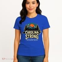Strong Nc State Carolina Strong Support & Pray For Carolina Women's T-Shirt thumb 4
