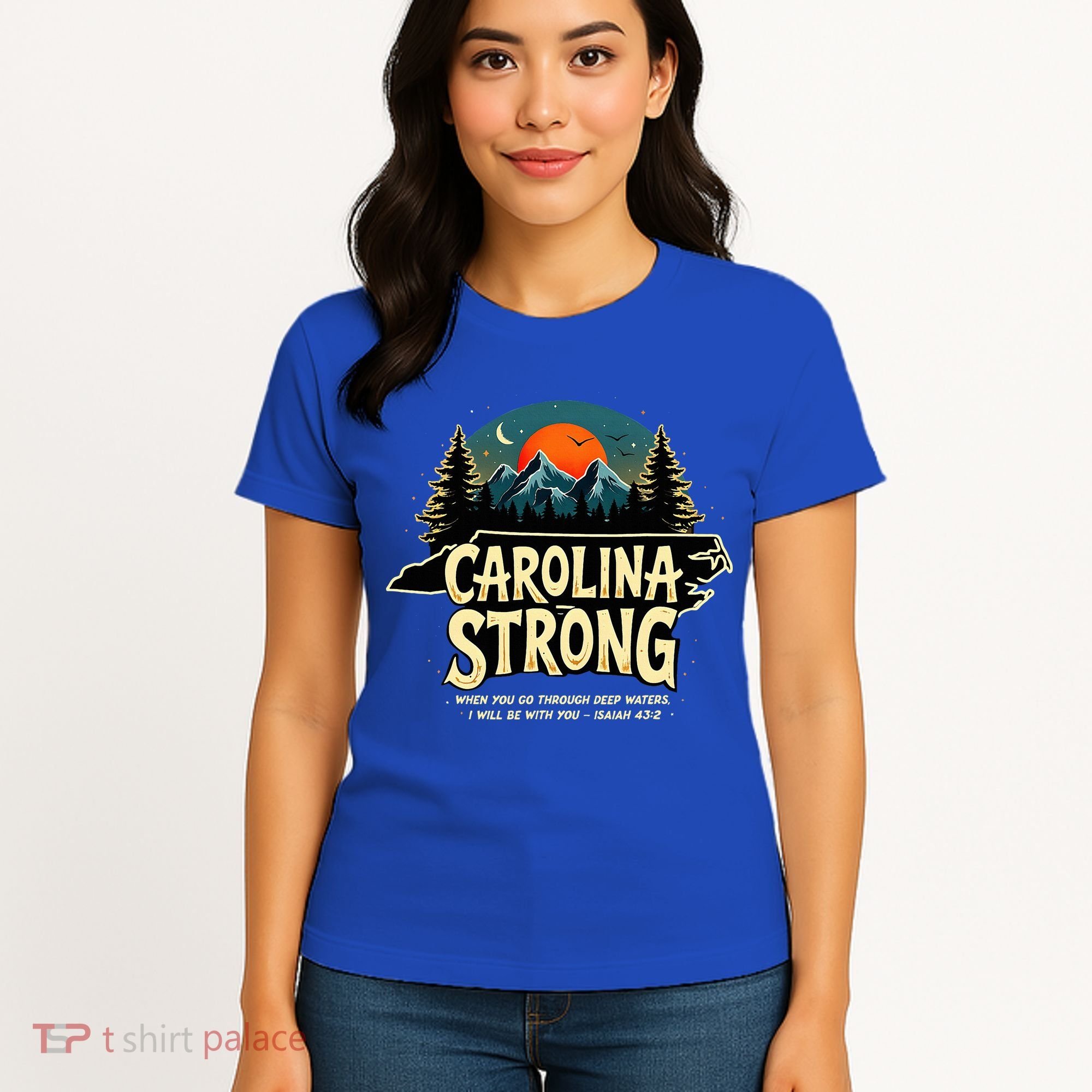 Strong Nc State Carolina Strong Support & Pray For Carolina Women's T-Shirt