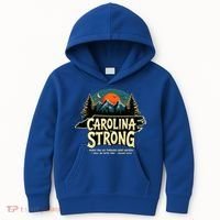 Strong Nc State Carolina Strong Support & Pray For Carolina Kids Hoodie thumb 0