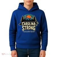 Strong Nc State Carolina Strong Support & Pray For Carolina Kids Hoodie thumb 4