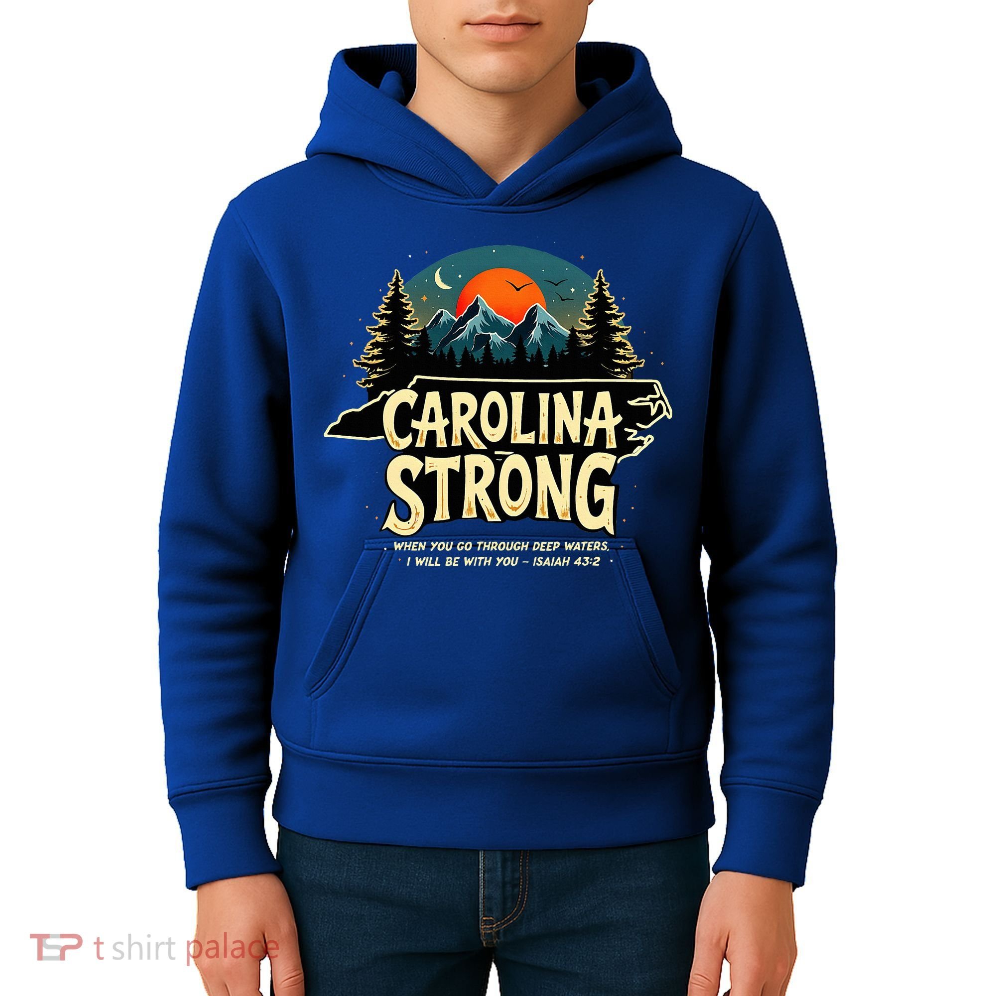 Strong Nc State Carolina Strong Support & Pray For Carolina Kids Hoodie