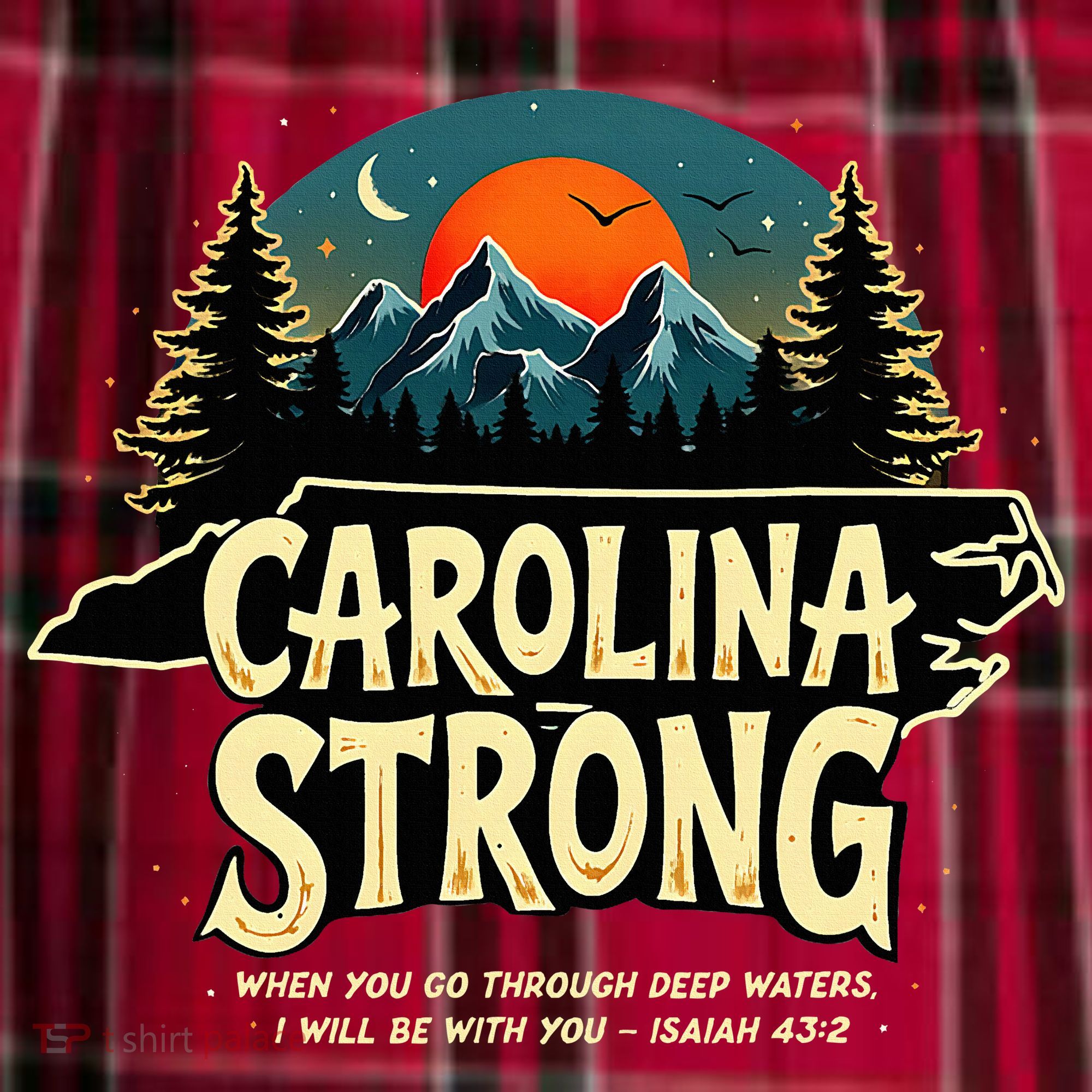 Strong Nc State Carolina Strong Support & Pray For Carolina Women's Flannel Plaid Pajama Pants