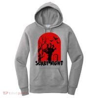 Scary Night Spooky Graveyard Halloween Women's Hoodie thumb 0
