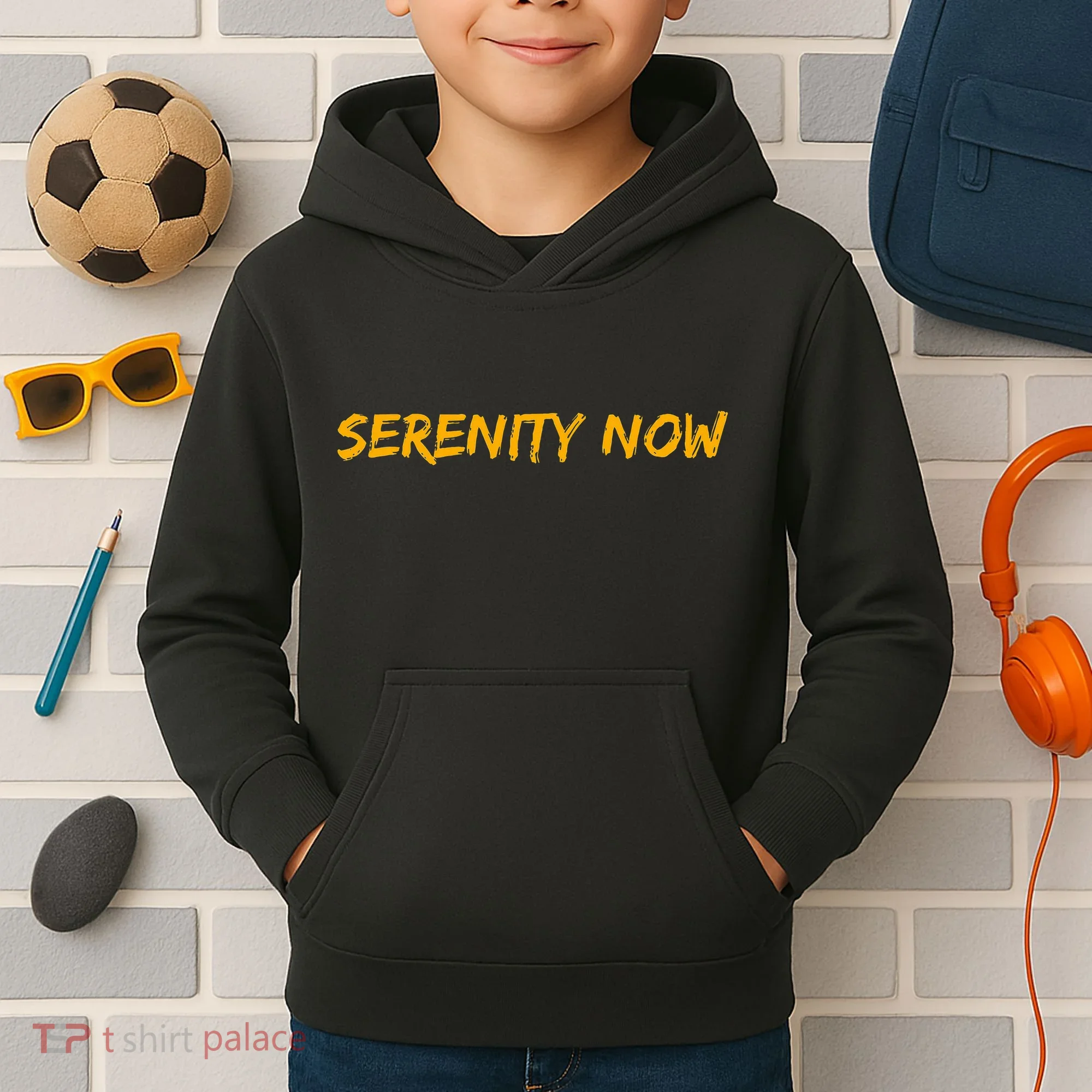 Serenity Now Kids Hoodie