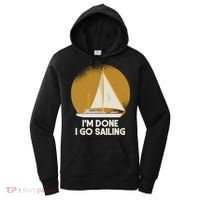 Sailing Nautical Sailor Great Gift Captain Sail Anchor Funny Sailing Meaningful Women's Hoodie thumb 0