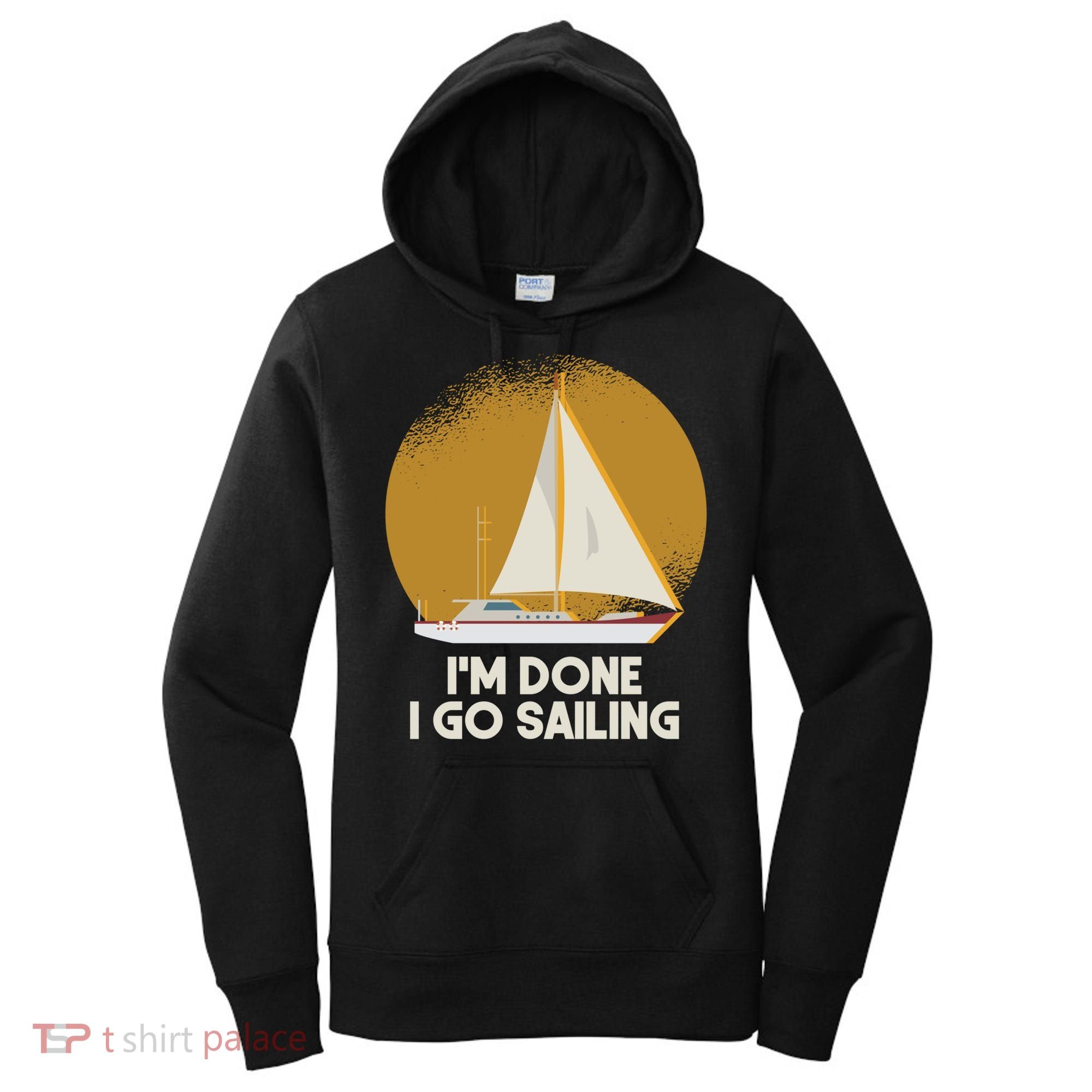 Sailing Nautical Sailor Great Gift Captain Sail Anchor Funny Sailing Meaningful Women's Hoodie