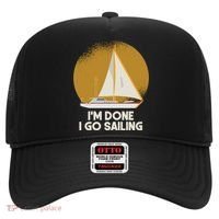 Sailing Nautical Sailor Great Gift Captain Sail Anchor Funny Sailing Meaningful Hat thumb 0