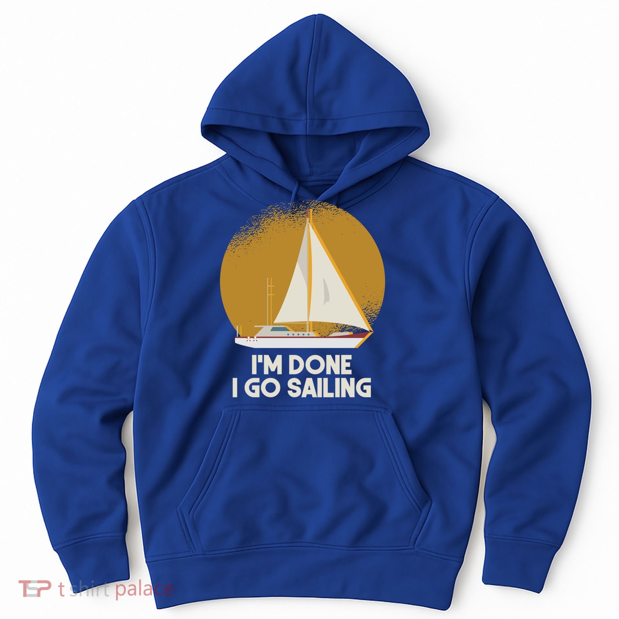Sailing Nautical Sailor Great Gift Captain Sail Anchor Funny Sailing Meaningful Hoodie