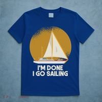 Sailing Nautical Sailor Great Gift Captain Sail Anchor Funny Sailing Meaningful T-Shirt thumb 5